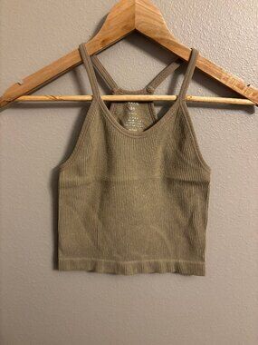 Ododos ribbed cropped tank